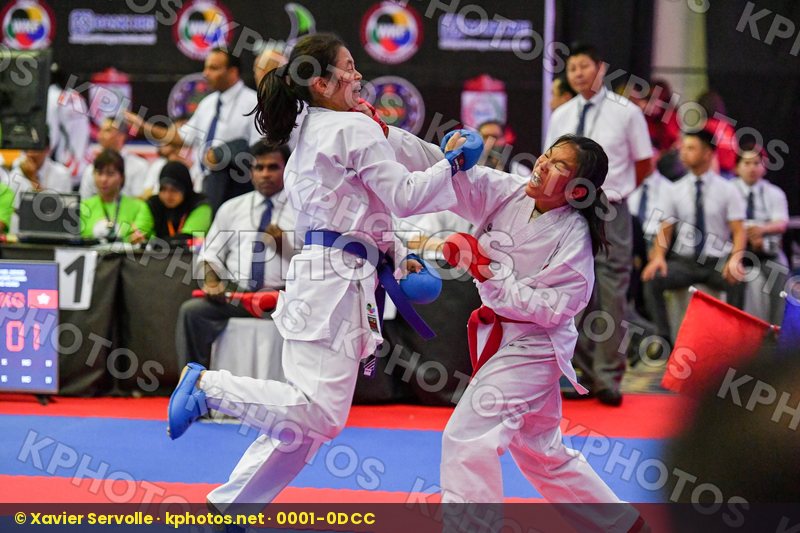 Cadet Kumite Female 54+ Kg Chow Hei Wood De Jesus Marta Do Carmo