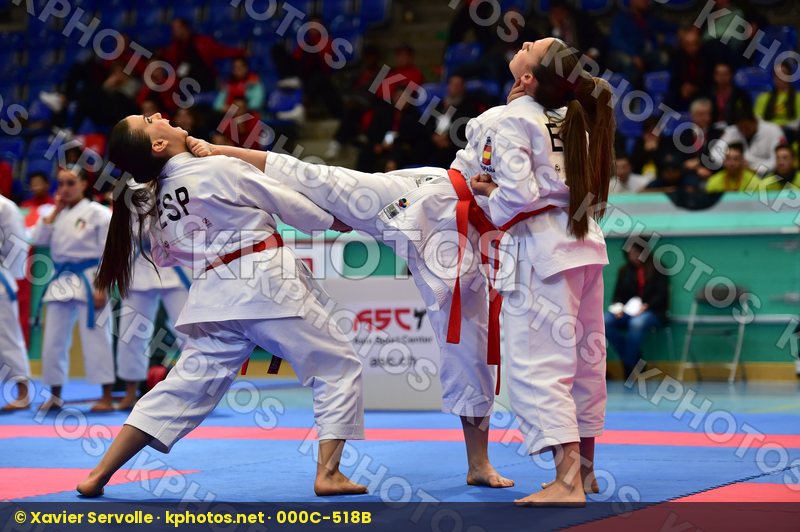 Arawaza bunkai cadet female finals junior kata spain team