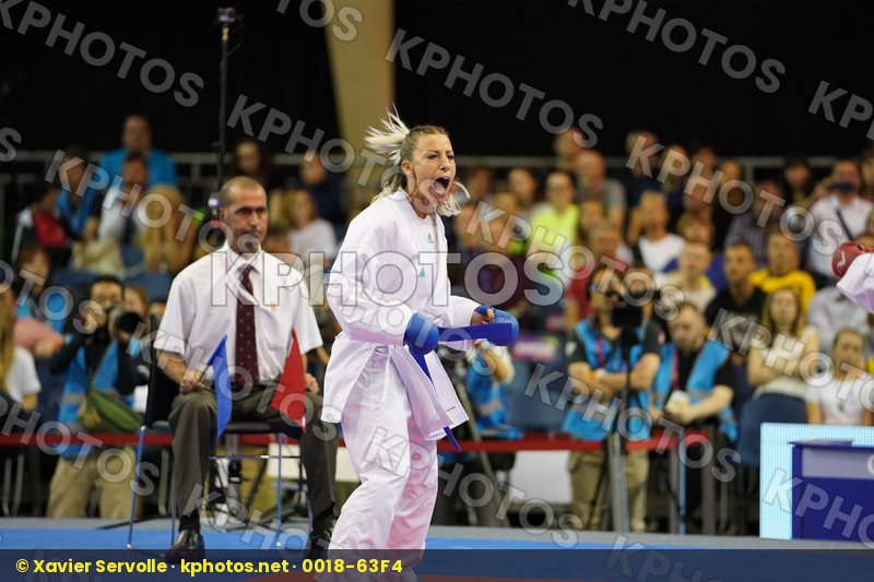 Austria Female Kumite -50kg France Plank Bettina Recchia Alexandra