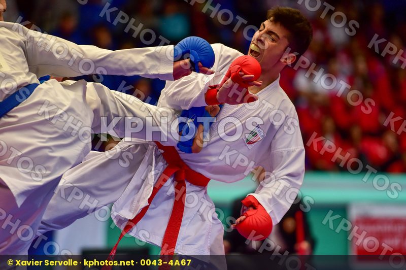 -61kg Arawaza croatia finals italy junior Kondic Luka kumite mal