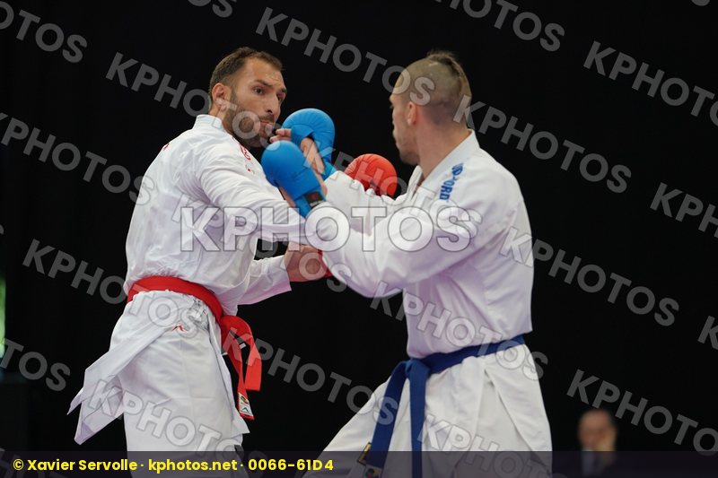 Horuna Stanislav Male kumite -75 kg Turkey Ukraine Yagci Serkan
