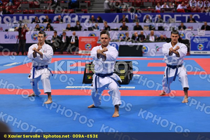 Gankaku Italy U21 kata team male