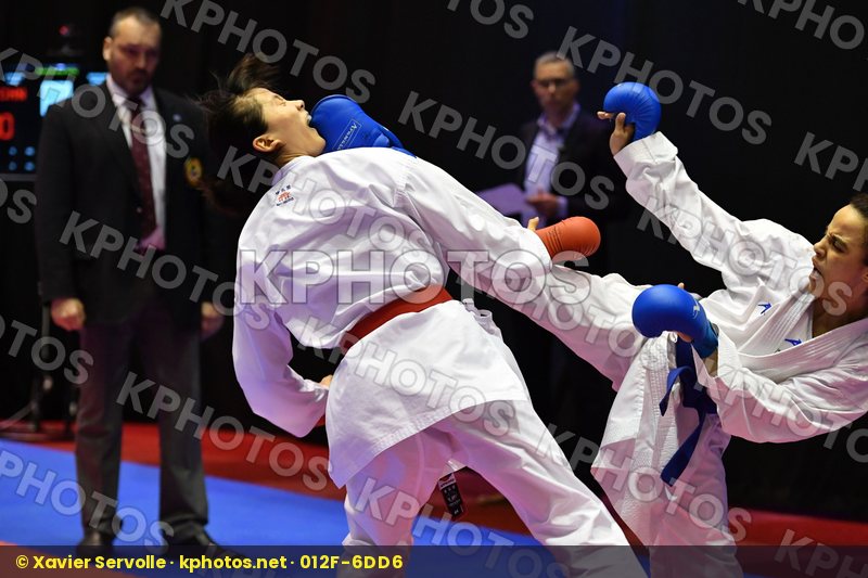 Female kumite -50 kg Morocco Sayah Aicha