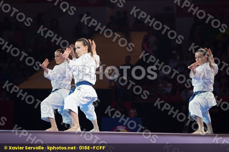 Dubai Female final Italy kata team