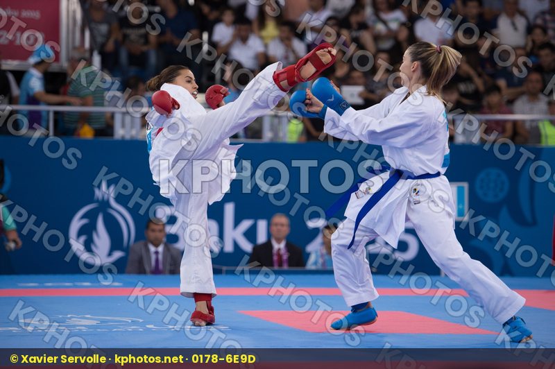 -55 kg Croatia finals France Kovacevic Jelena kumite Thouy Emili