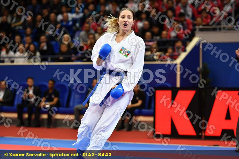 Agier Alizee Azerbaijan Female kumite -68 kg France Zaretska Iry