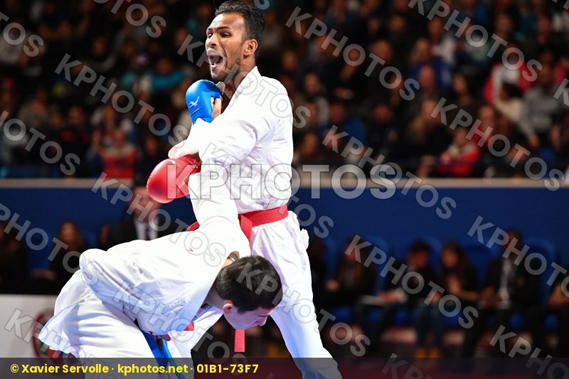 Kazakhstan Madera Andres Male kumite -67 kg Sagandykov Rinat Ven