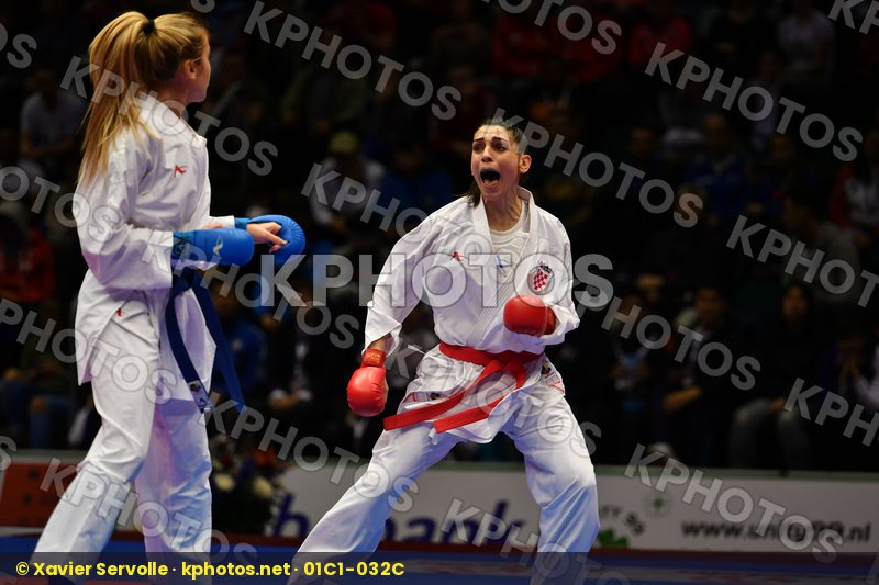 Croatia Female kumite -55 kg Hasani Alesandra Terluyga Anzhelika