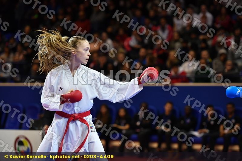 Campbell Kathryn Canada Female kumite -55 kg Hungary Molnar Reka