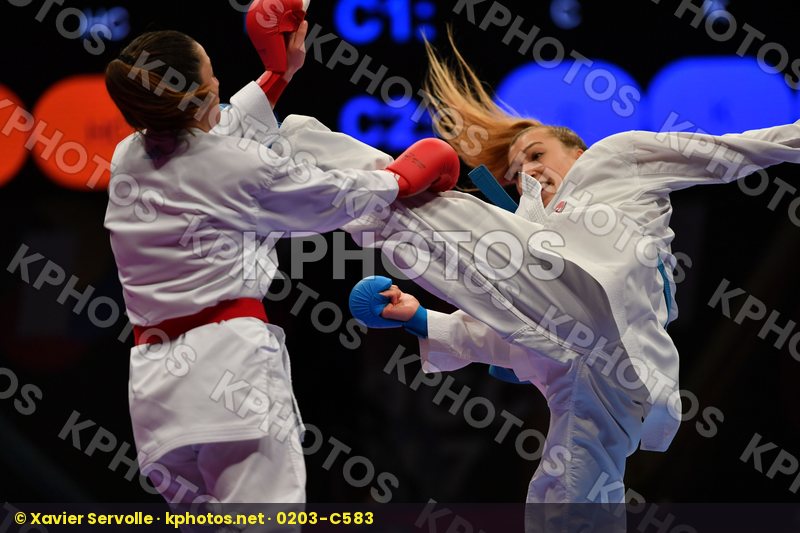 Bas Sevil Female kumite -50 kg Tokcan Umay Turkey