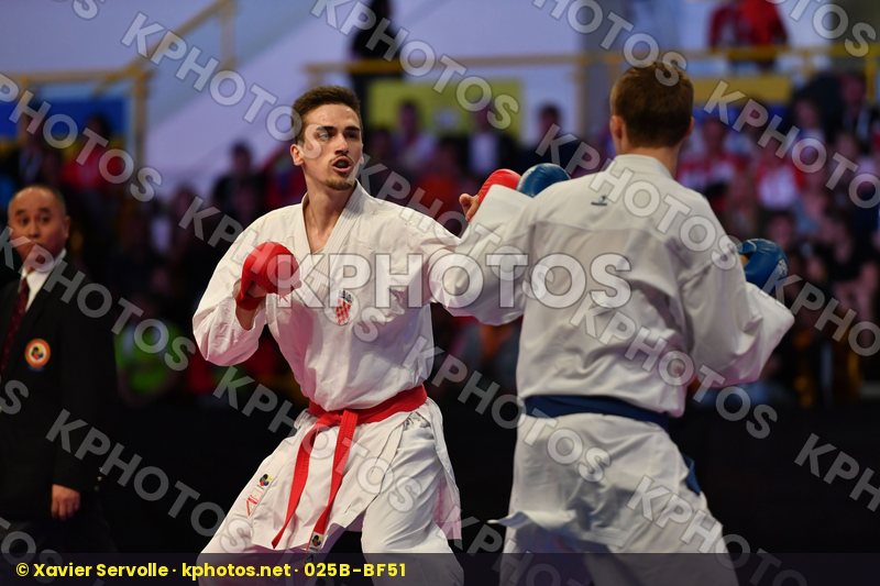 Croatia Granovesov Ilya Kvesic Ivan Male kumite -84 kg Russian f
