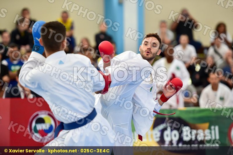 Brasil final kumite Male team Venezuela