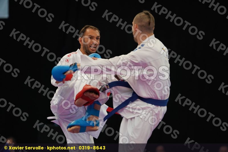 Horuna Stanislav Male kumite -75 kg Turkey Ukraine Yagci Serkan