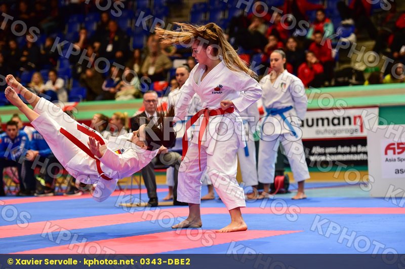 Arawaza bunkai cadet female finals junior kata spain team