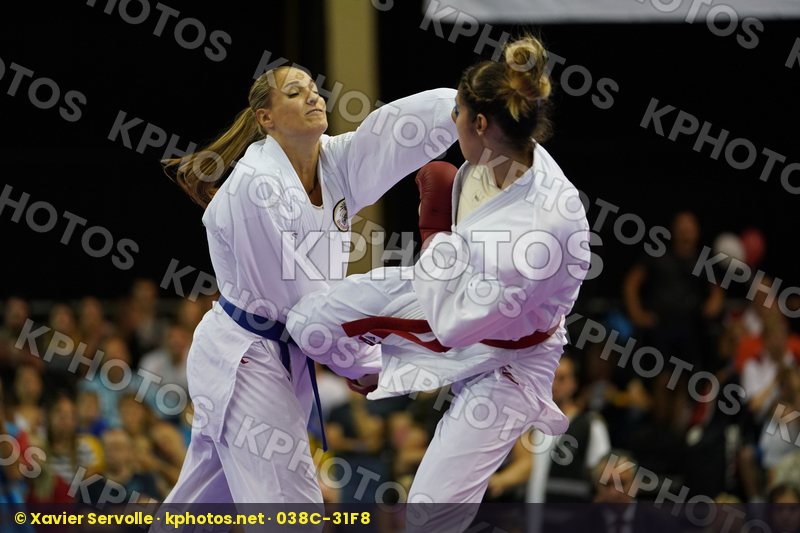 Algeria Austria Buchinger Alisa Female Kumite -68kg Gold match Matoub Lamya