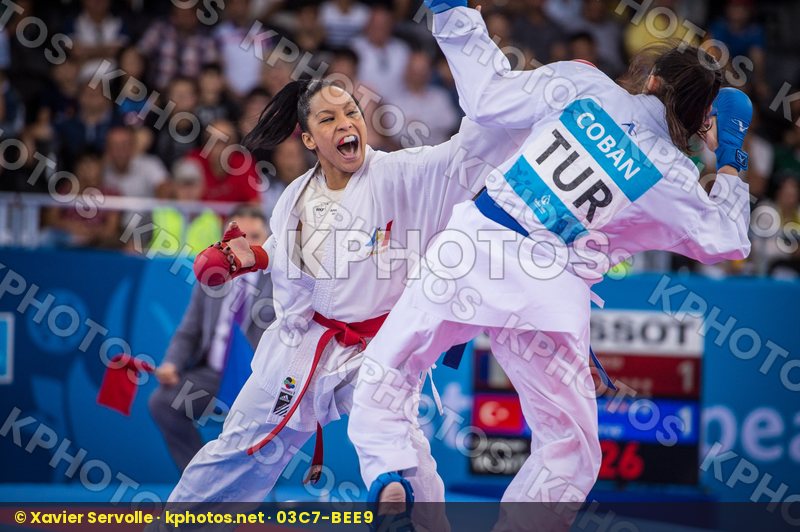 -61 kg Coban Merve finals France Ignace Lucie kumite top Turkey