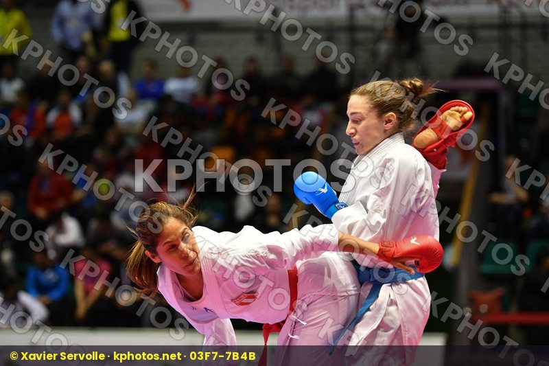 Female kumite -61 kg Grande Alexandra Peru Prekovic Jovana Serbi