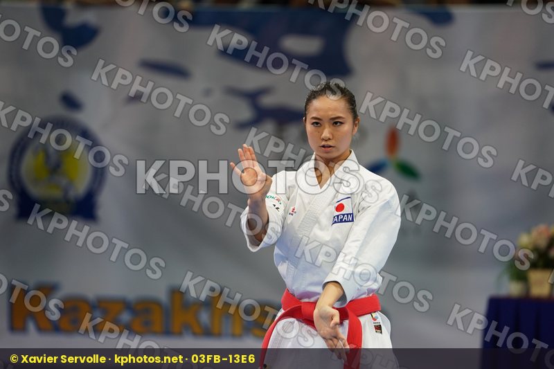 Female kata Iwamoto Emiri Japan