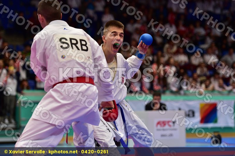 -60kg Arawaza Berak Boran croatia Dzakovic Milos kumite Serbia U