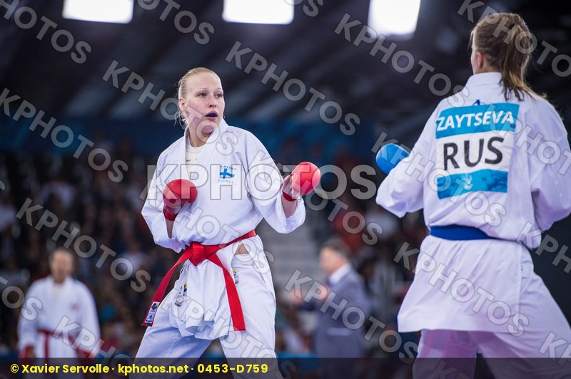 +68 kg day2 Finland kumite Kuusisto Helena qualification Russia