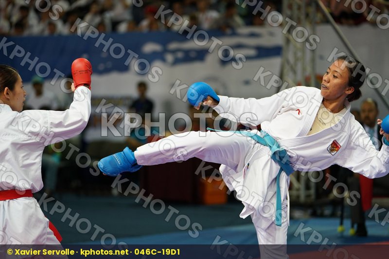 Female kumite -50 kg Indonesia Japan Srunita Sari sukatendel Tad