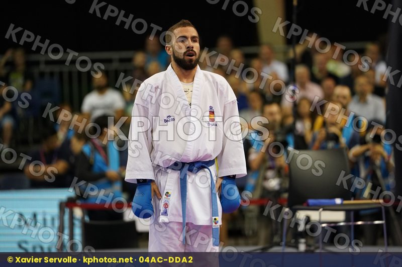 Brazil bronze match Gomez Garcia Matias Male Kumite -60kg Santos Brose Douglas Spain