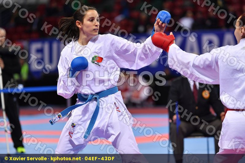 Avazeri Lea France Portugal Ribeiro Flavia U21 kumite female -68