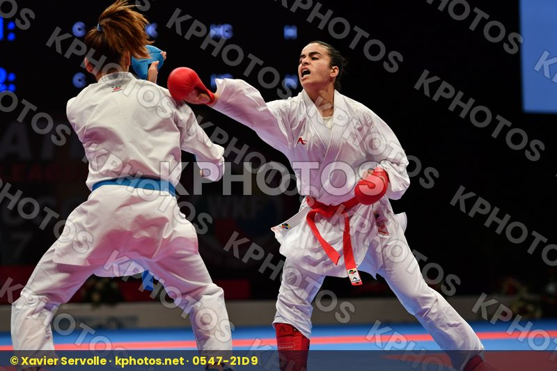 Algeria Chinese taipei Djedra Saida Female kumite -55 kg Wen Tzu