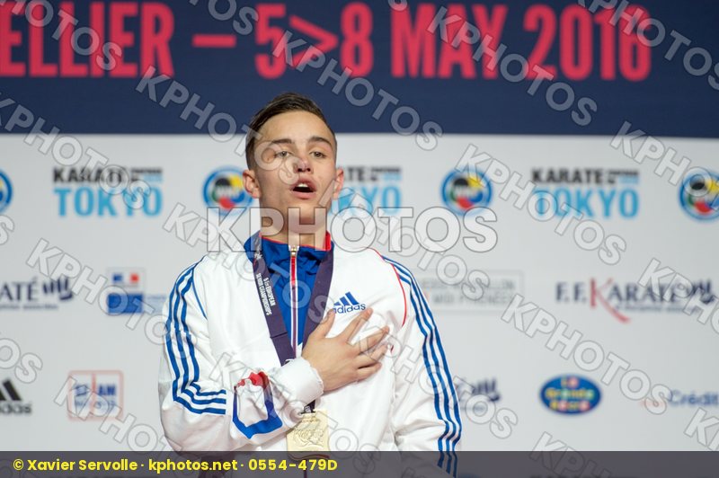 -67 Kg dacosta steven france kumite Male podium
