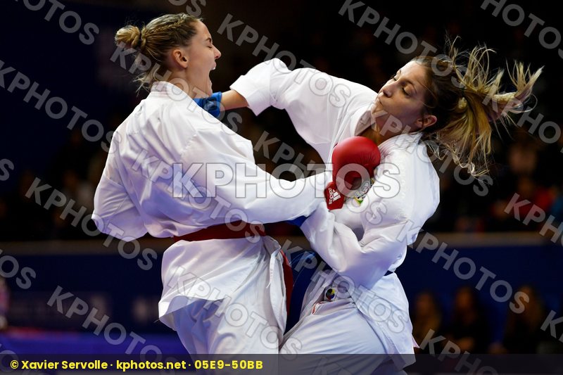 Agier Alizee Azerbaijan Female kumite -68 kg France Zaretska Iry