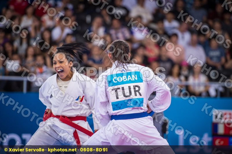 -61 kg Coban Merve finals France Ignace Lucie kumite Turkey