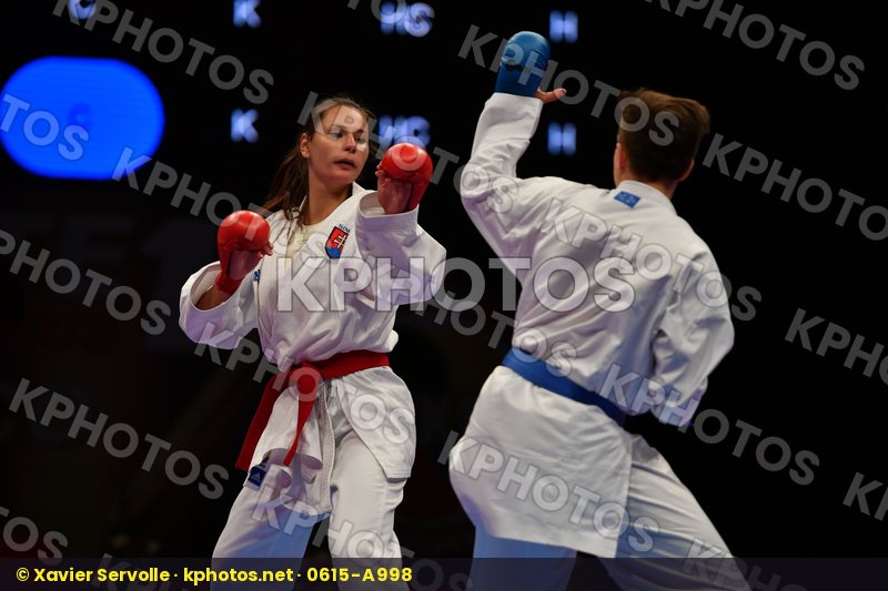 Female kumite -68 kg Italy Kopunova Miroslava Semeraro Silvia Sl