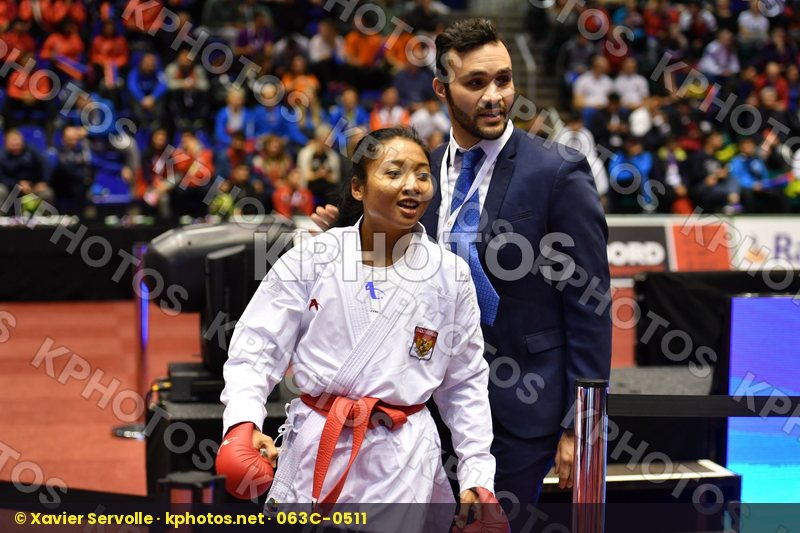 Coky Cokorda Istri Female kumite -55 kg Indonesia Kazakhstan Muk