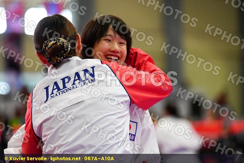 Cadet Kumite Female -47 Kg coach Hosoi Hana Japan