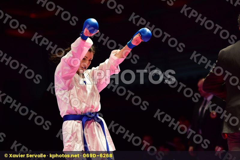 -68 kg France Gafurova Guzaliya Kazakhstan kumite Panetsidou Vas