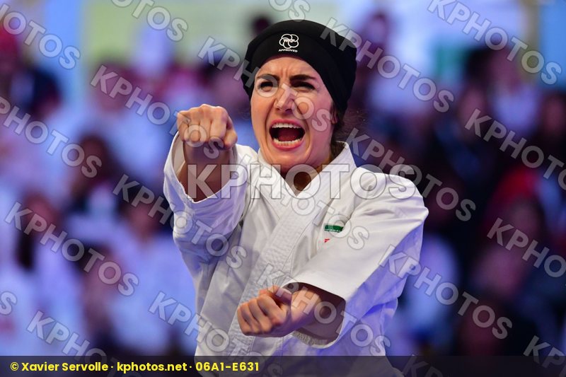 Bagheri bazardeh Negin Chatanyara kushanku Female kata Iran