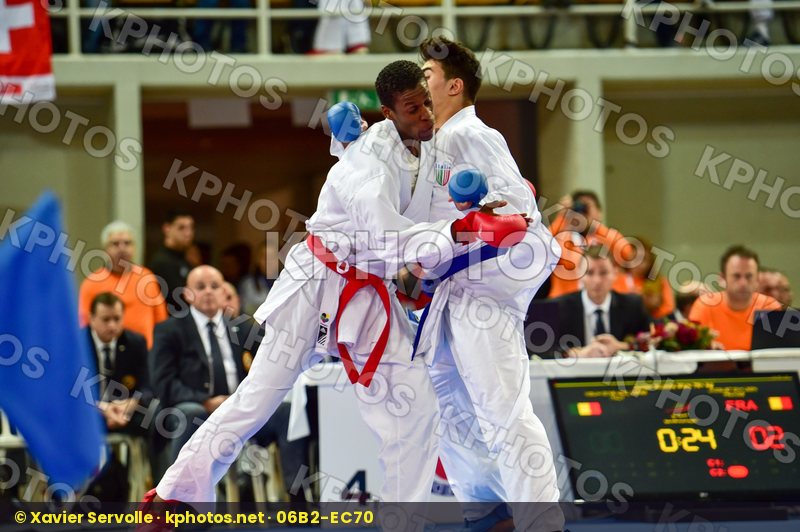 +76 Kg France Italy Jacquet Dnylson Junior KO Kumite Male Mouhii