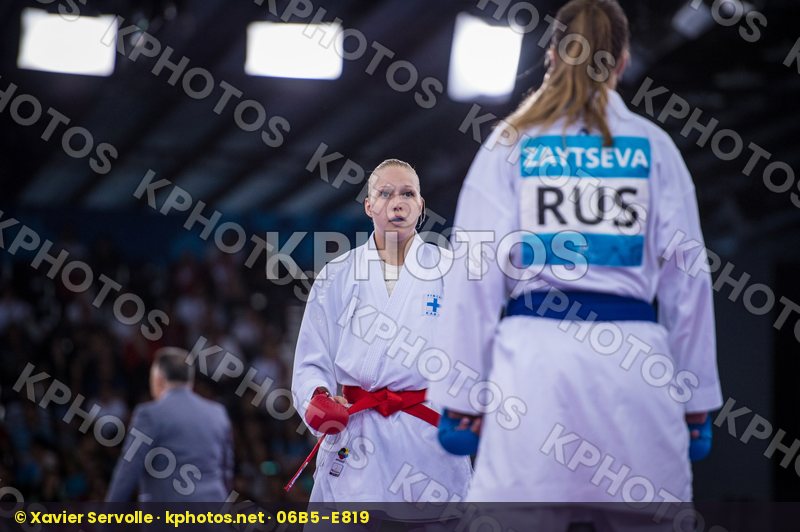 +68 kg day2 Finland kumite Kuusisto Helena qualification Russia