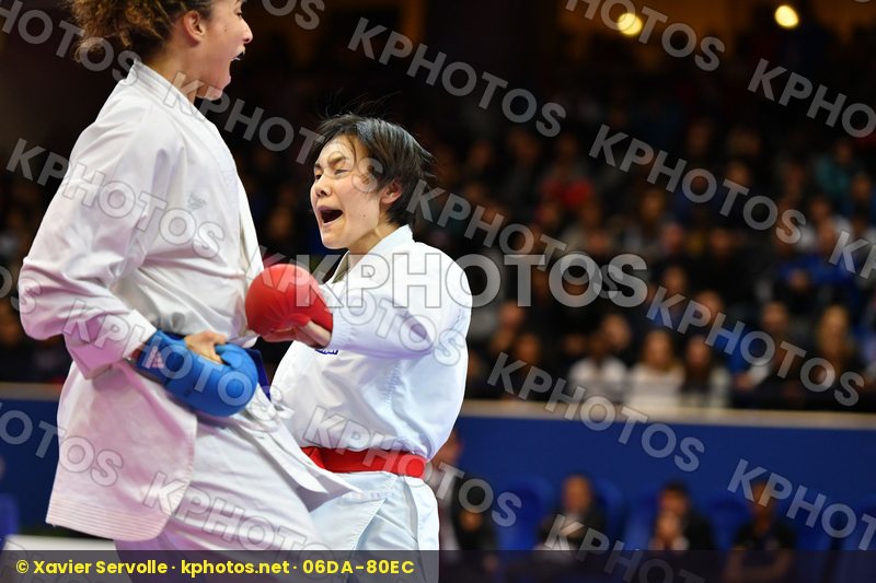 Ait ibrahim Nadege Female kumite 68+ kg France Japan Kawamura Na