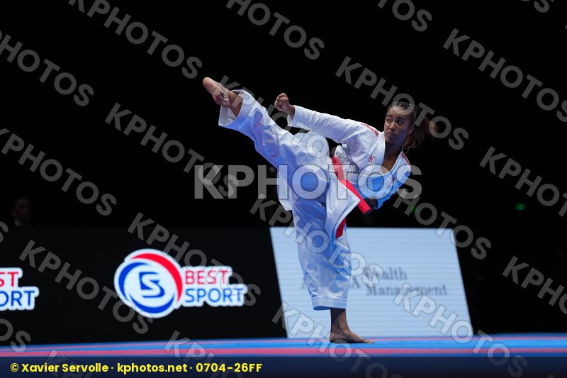 TAILY HELVETIA (FRANCE) in Female Kata - Final Bout