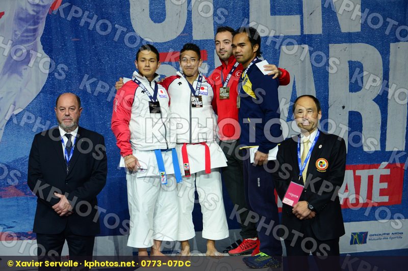 Male Kata Podium