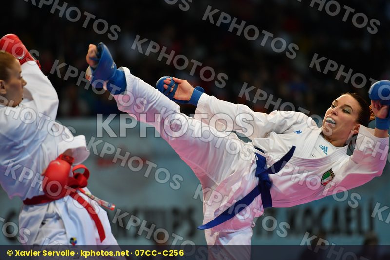 Cardin Sara Female kumite -55 kg Italy Turkey Yakan Tuba