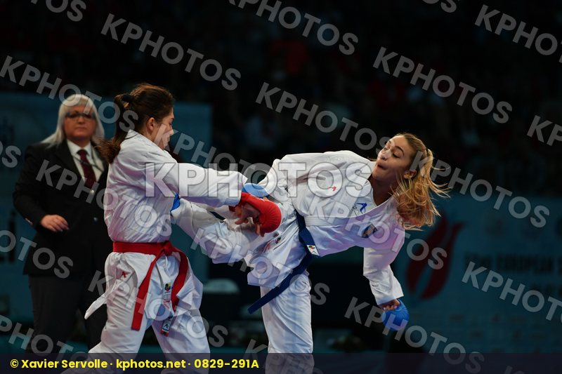Draskovic Ana Female kumite -55 kg Montenegro Terliuga Anzhelika