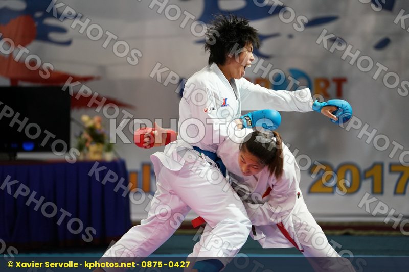 China Female kumite -68 kg Japan Someya Kayo Tang Lingling