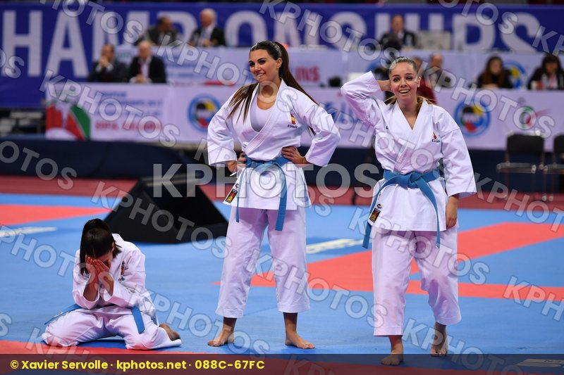 Anan Kata team cadet and junior female Spain Spain Spain