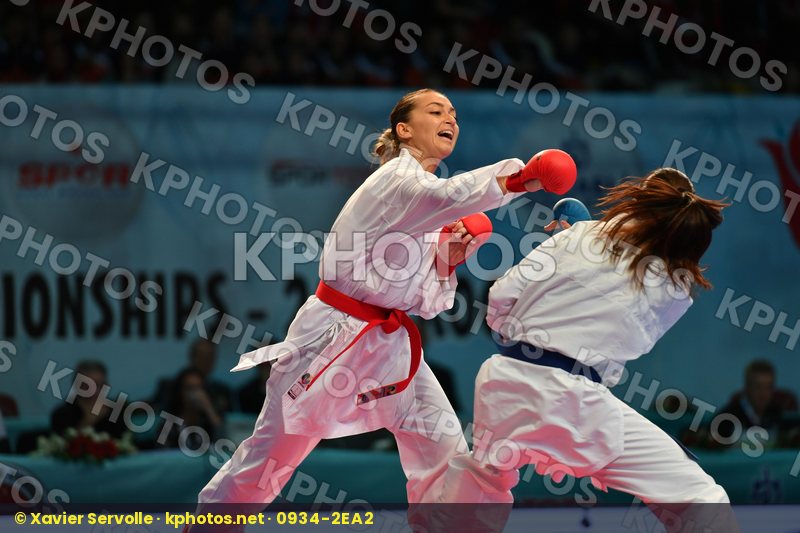Burucu Hafsa seyda Female kumite -68 kg Quirici Elena Switzerlan