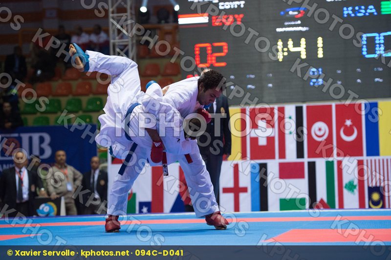-75 kg Abdel Rahman Omar Alkhalifah Majed Egypt final kumite Sau