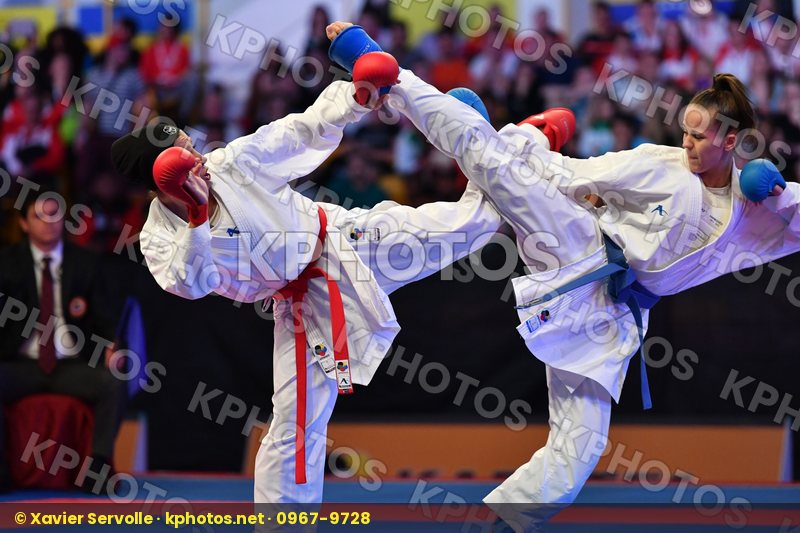 Chalaki Fatemeh Female kumite -55 kg Finashkina Valeria Iran Rus