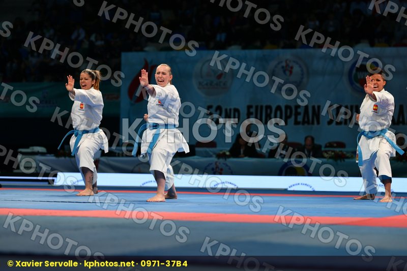 Female team kata Paiku Spain Spain Spain