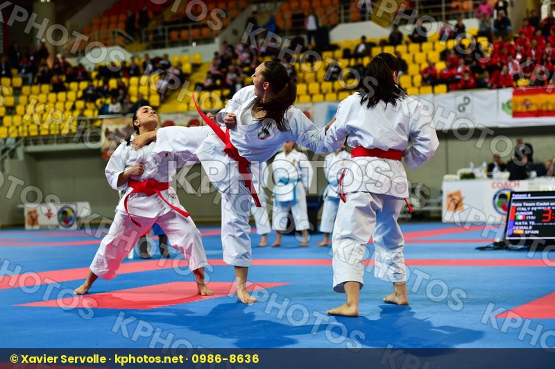 Cadets et Juniors Female Italy Kata Shureido team